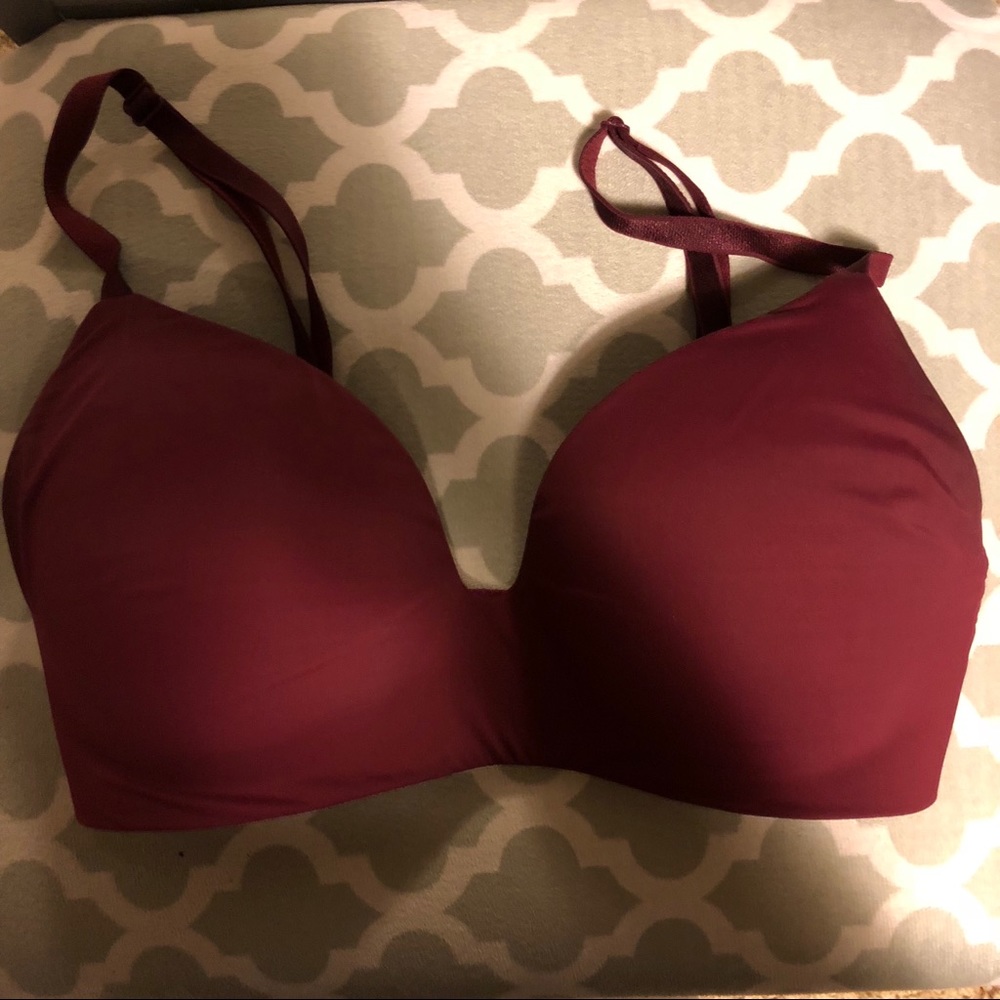 VS Maroon Comfortable Padded Bra 32DD
